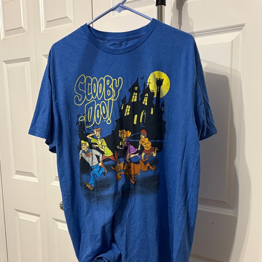 Blue Scooby-Doo Graphic T-Shirt